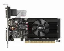 Tarjeta De Vídeo Msi Nvidia Geforce Gt 710 2gd3 Lp, 2gb Gddr3, 4096 X 2160 Pixeles, Pci Express 2.0, 1-hdmi, 1-vga, 1-dvi (gt 710 2gd3 Lp)